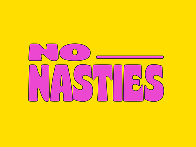 No Nasties - Sugar Free Bakery - Brand Identity