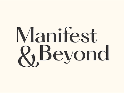 Manifest & Beyond - Brand Identity