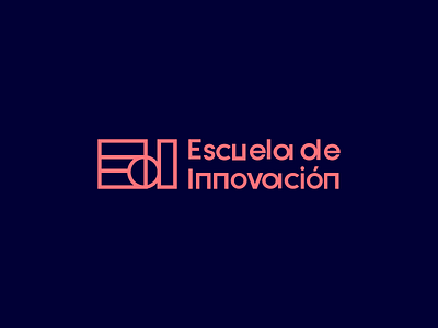 Escuela de Innovación — New brand iterations brand brand experience branding color creative thinking design logo strategic design strategy typography