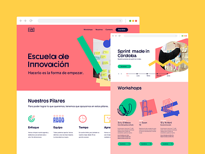 New website for Escuela de Innovacion