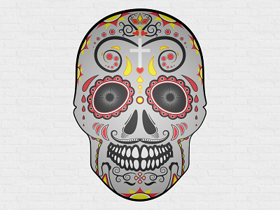 Dia de los muertos colorful design dia de los muertos holiday illustration logo mexico typography vector