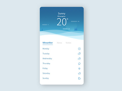 Weather app