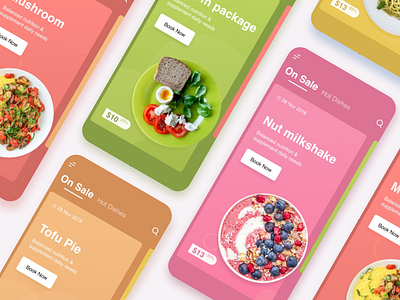 Foods UI app food ui