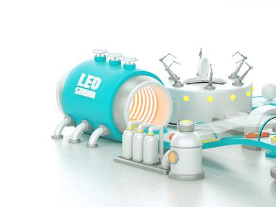 Leo's Dream Factory animation c4d motion graphic