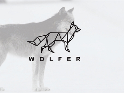 MINIMAL WOLF LOGO