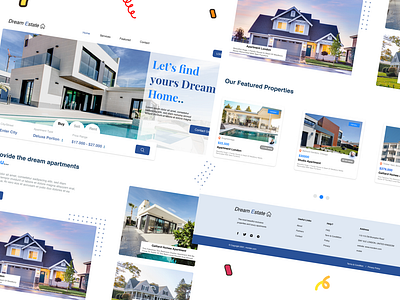 Real Estate Landing page