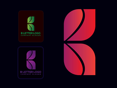 B Letter Modern Logo