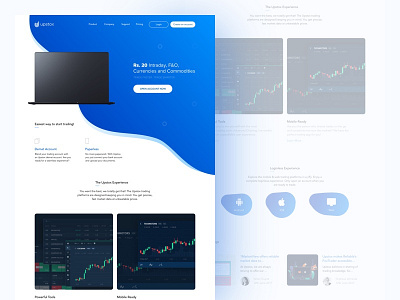 Landing page