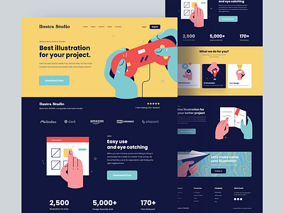 Ilustra Studio - Landing Page