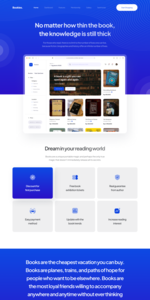 📚 Bookies - Bookstore Website Landing Page by Andri Setiawan 🦢 for SLAB ...
