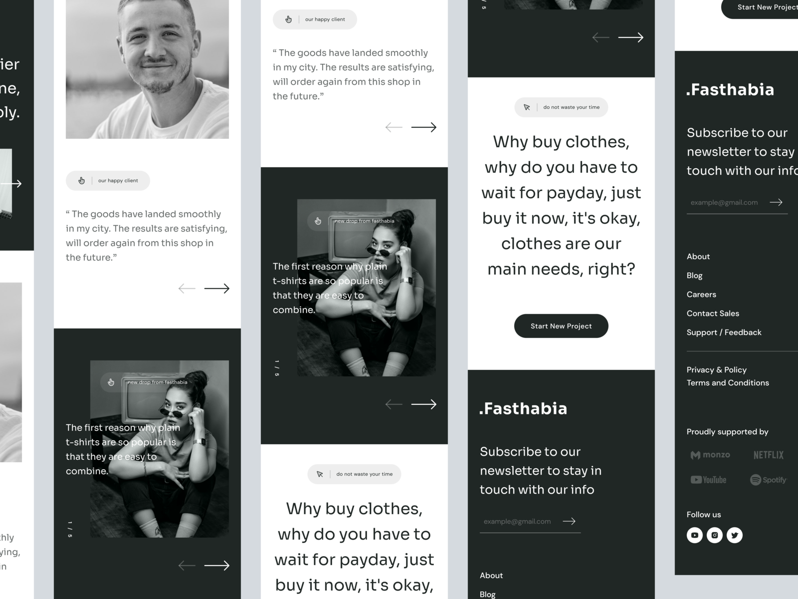 👗 .Fasthabia - Clothing Vendor Landing + Responsive by Andri Setiawan ...