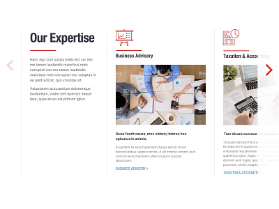 Slider - Expertise illustration web