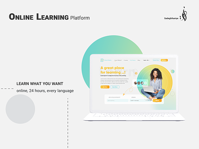 Online Learning Platform UI/UX Design design product design ui ux web design website design