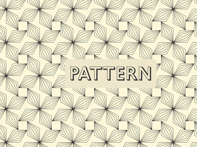 polygons shaped | deco flowers pattern