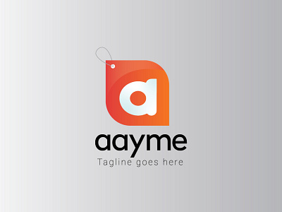 Aayme online store graphic design logo