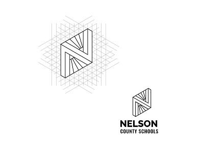 Nelson County Schools branding design graphic design logo ui vector