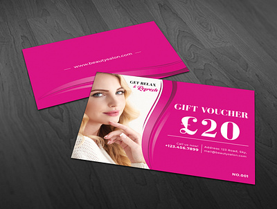 Gift Voucher card