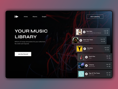 Music Web App