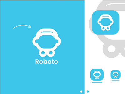 •.• Roboto art artist artwork branding digital art drawign flat graphic design icon illustration illustration art logo minimal typogrpahy vector