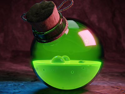 Magic Potion 3d model