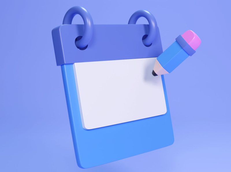 Notepad 3d model by NN TYLE on Dribbble