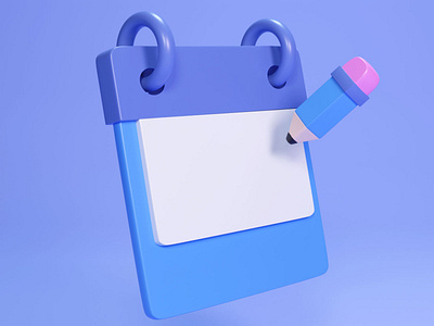 Notepad 3d model