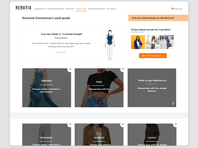 Rebutia - Web page design and icon creation