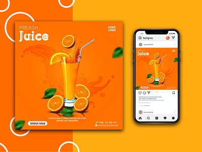 Social media poster /banner design by Md Mamun on Dribbble