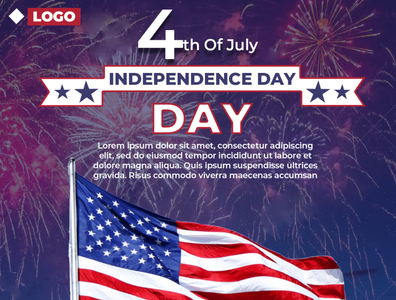 Usa Independence Day Social Media Design By Banglar Design On Dribbble