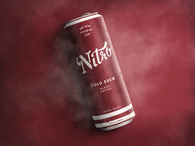 Red Barn Coffee Roasters: Nitro Cold Brew beer boston branding can coffee cold brew identity lettering nitro packaging typography
