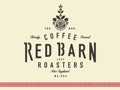 Red Barn Coffee Roasters Draft barn beer boston branding can coffee hopkinton identity massachusetts nitro red barn