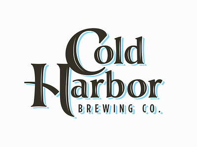 Cold Harbor Brewing Co beer boston brewing craft beer identity ipa logo massachusetts neipa typography