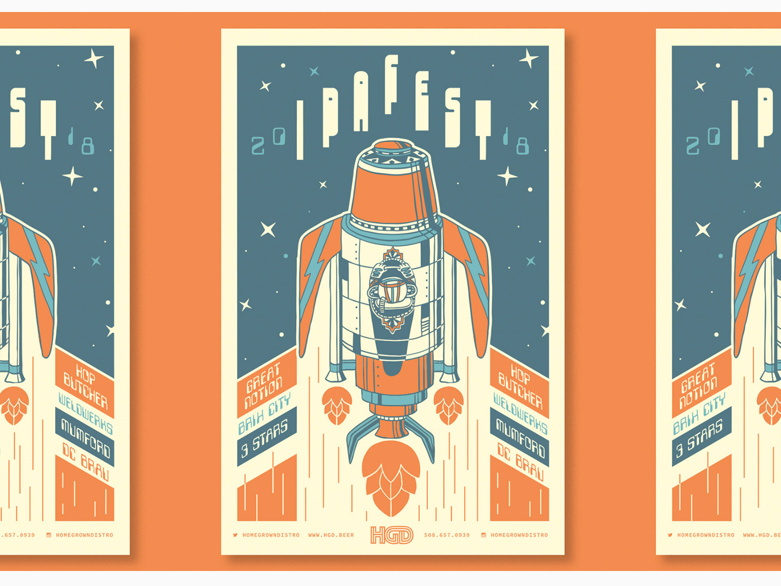 BeerAdvocate IPA Fest Poster by Adam Danielson on Dribbble