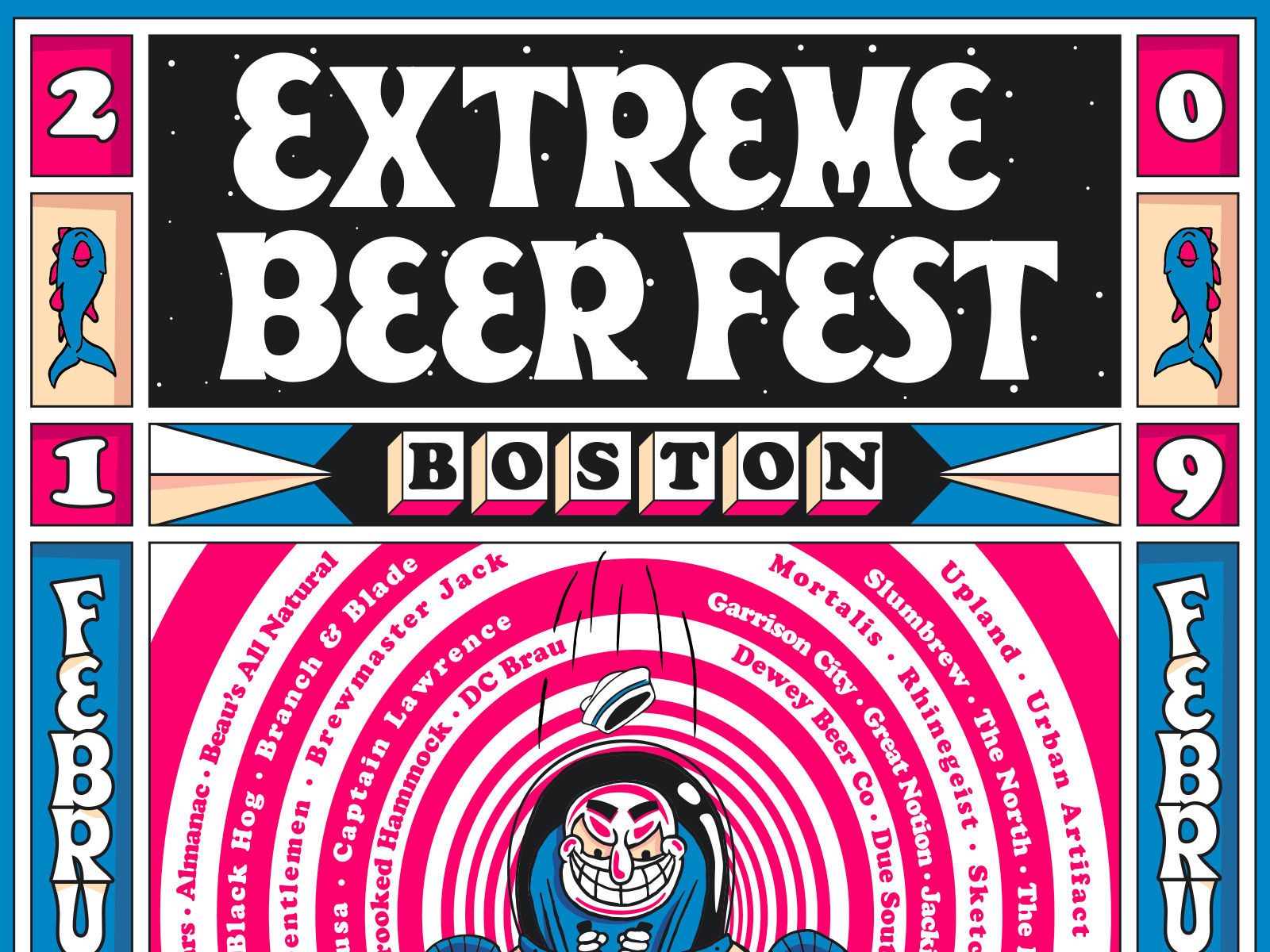 BeerAdvocate Extreme Beer Fest 2019 by Adam Danielson on Dribbble
