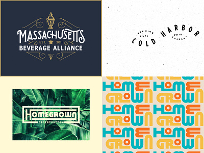 2018 beer boston branding identity illustration lettering logo massachusetts sketch typography