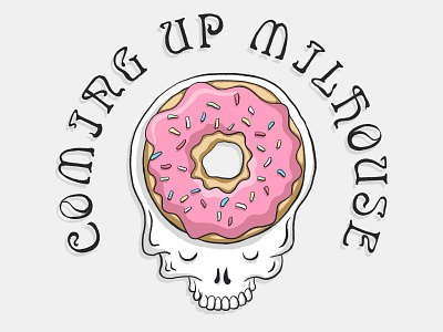 Stupid Flanders beer boston donut fun grateful dead gratefuldead illustration massachusetts simpsons typography