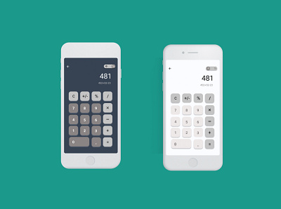 Calculator design android app application cinema dailyui design ui ux