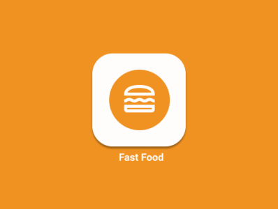 LOGO DESIGN-FASTFOOD android app application dailyui design illustration logo ui ux