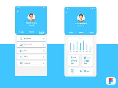 User Profile android app application dailyui design profile ui user user profile ux