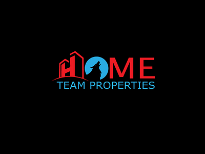 Flat Logo Design (Home Team Properties) branding design illustration logo vector
