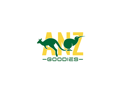 Logo Design For ANZ GOODIES branding design illustration logo vector
