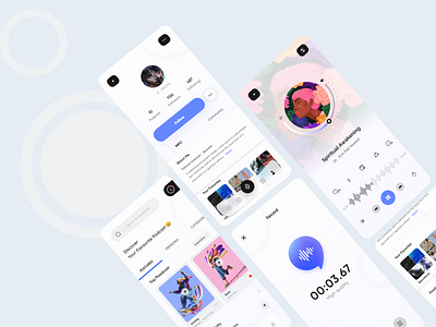 Podcast( Light mode) 3d app audio clean design light mode minimal mobile music podcast podcast app podcasting podcasts streaming ui ui design uiux userexperienc userinterface ux