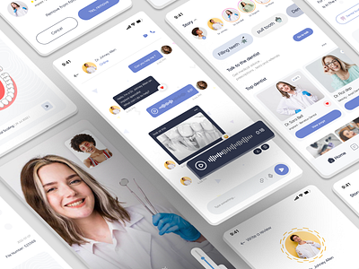 Dental application ( Light mode )🤠 app application clinic dental dentist doctor doctor app health hospital light light mode medical app medicine mobile mobile app patient app tooth ui uiux ux