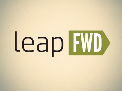 leapFWD design logo