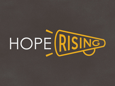 HOPE Rising Opt 2 hope logo simple typography