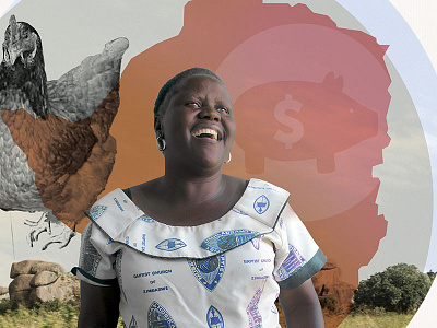 Story Graphic africa collage illustration