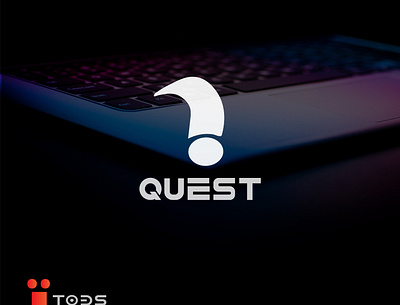 Quest logo branding icon logo logo presentation