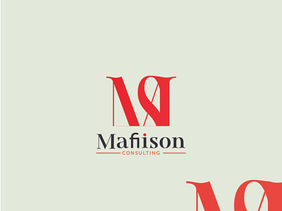 Mafiison consulting services branding design illustration logo logo presentation