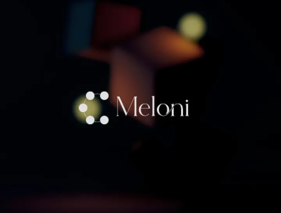 Meloni. branding logo logo presentation typography