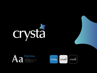 Crystal Brand identity Design